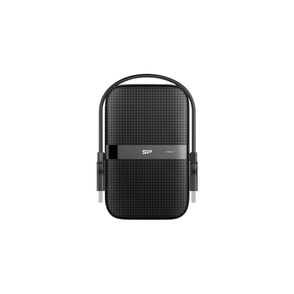 Silicon Power 2TB USB 3.2 Gen1 2,5" Armor A60 (SP020TBPHDA60S3A) fekete külső winchester