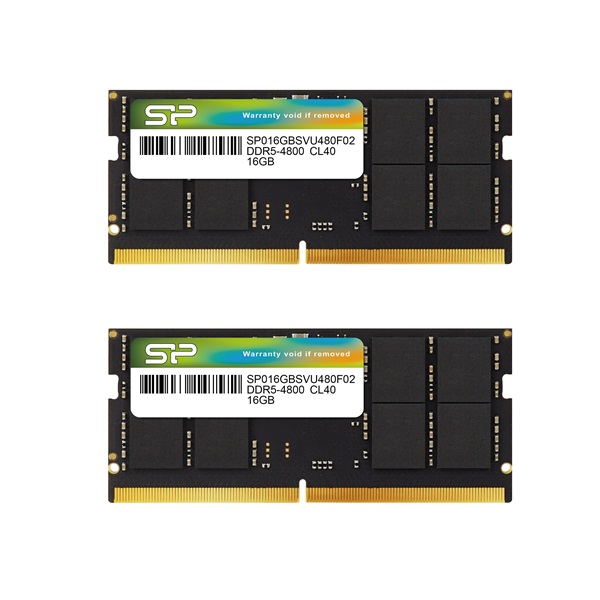 Silicon Power 32GB/4800MHz DDR-5 (Kit! 2db 16GB) (SP032GBSVU480F22) memória