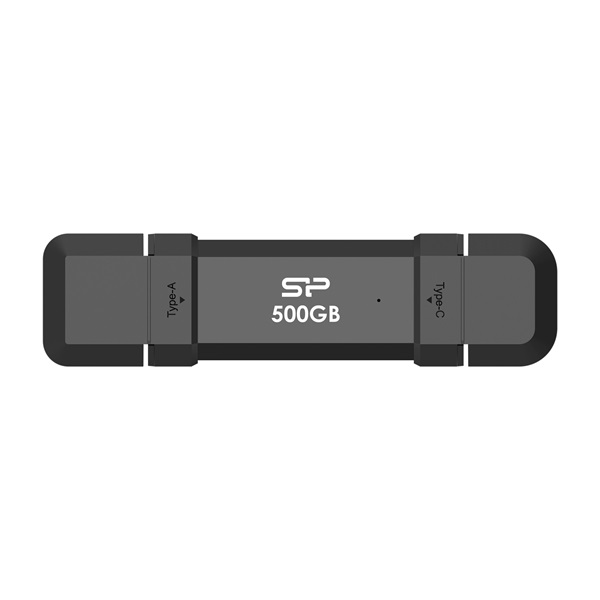 Silicon Power 500GB USB 3.2 Gen2/Type-A/Type-C fekete Marvel Xtreme DS72 Flash Drive