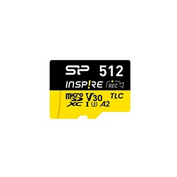 Silicon Power 512 SD micro (SDXC V30 UHS-I U3) SP512GBSTXLA2V1NSP memóriakártya