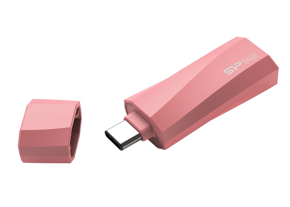 Silicon Power 64GB USB 3.2 Gen 1 C rózsaszín Mobile C07 Flash Drive