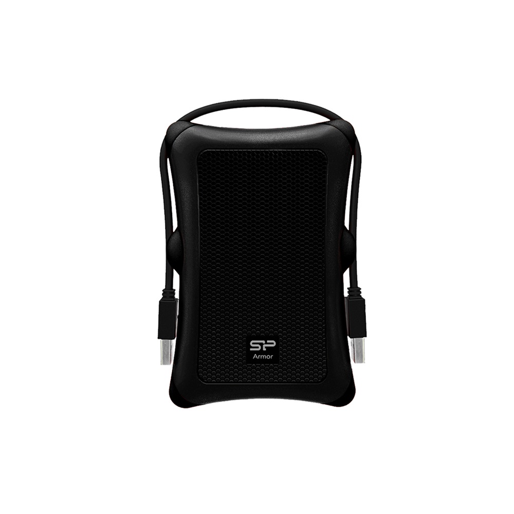 Silicon Power 2TB USB 3.2 Gen1 2,5" Armor A30 (SP020TBPHDA30S3A) fekete külső winchester