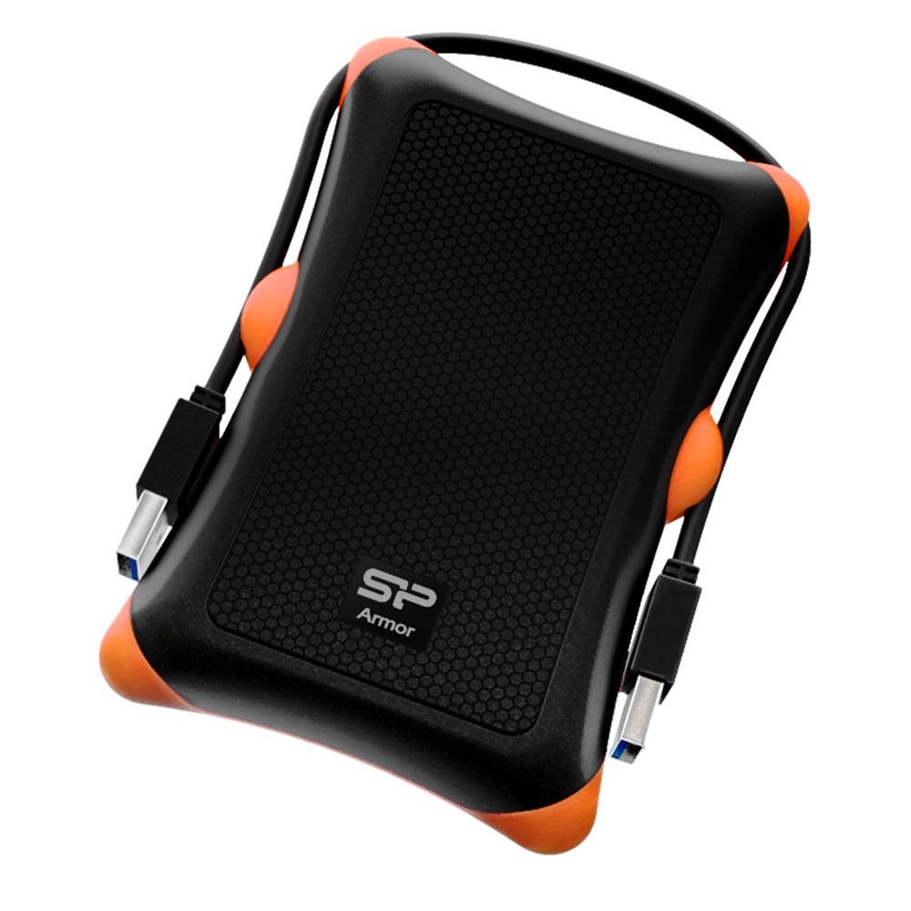 Silicon Power Armor A30 2,5" 1TB USB3.0 ütésálló fekete külső winchester