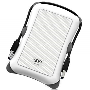 Silicon Power Armor A30 (SP000HSPHDA30S3W) USB 3.0 ütésálló fehér külső HDD ház