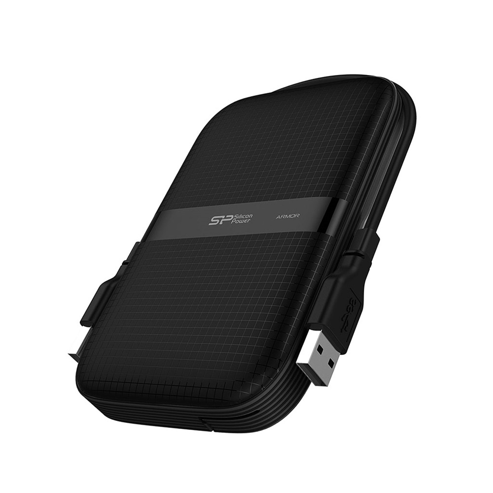 Silicon Power 1TB USB 3.2 Gen1 2,5" Armor A60 (SP010TBPHDA60S3A) fekete külső winchester