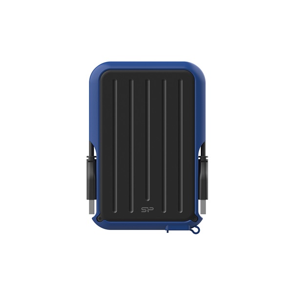 Silicon Power 1TB USB 3.2 Gen1 2,5" Armor A66 (SP010TBPHD66SS3B) fekete-kék külső winchester