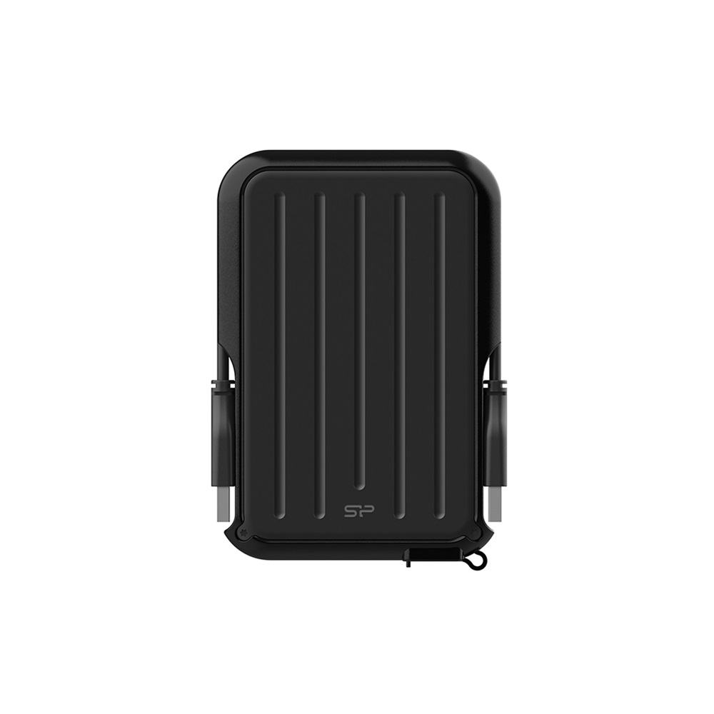 Silicon Power 5TB USB 3.2 Gen1 2,5" Armor A66 (SP050TBPHD66LS3K) fekete külső winchester