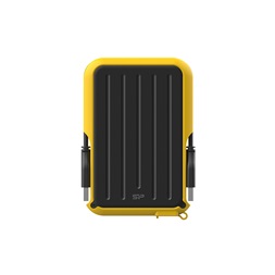 Silicon Power 2TB USB 3.2 Gen1 2,5" Armor A66 (SP020TBPHD66SS3Y) fekete-sárga külső winchester