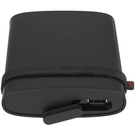 Silicon Power 4TB USB 3.2 Gen1 2,5" Armor A85B (SP040TBPHD85BS3K) fekete külső winchester