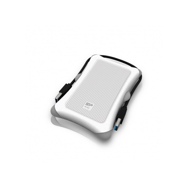 Silicon Power 1TB USB 3.2 Gen1 2,5" Armor A30 (SP010TBPHDA30S3W) fehér külső winchester