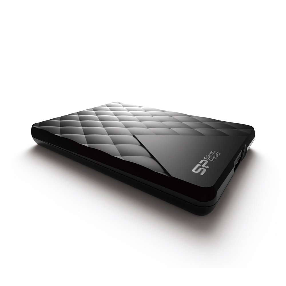 Silicon Power 1TB USB 3.2 Gen1 2,5" Diamond D06 (SP010TBPHDD06S3K) fekete külső winchester