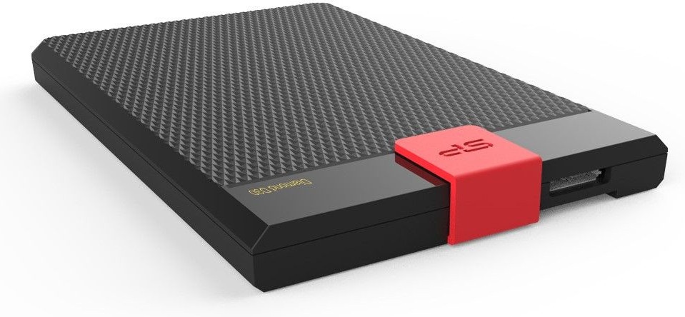 Silicon Power Diamond D30 2,5" 1TB USB3.0 ultra-slim fekete külső winchester