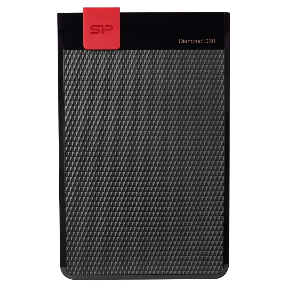 Silicon Power Diamond D30 2,5" 4TB USB3.0 fekete külső winchester