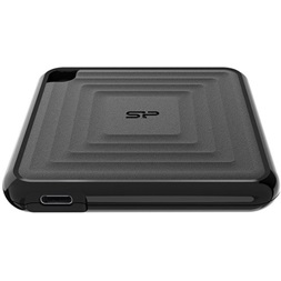 Silicon Power 512GB USB3.2 Gen2 C PC60 (SP512GBPSDPC60CK) fekete külső SSD