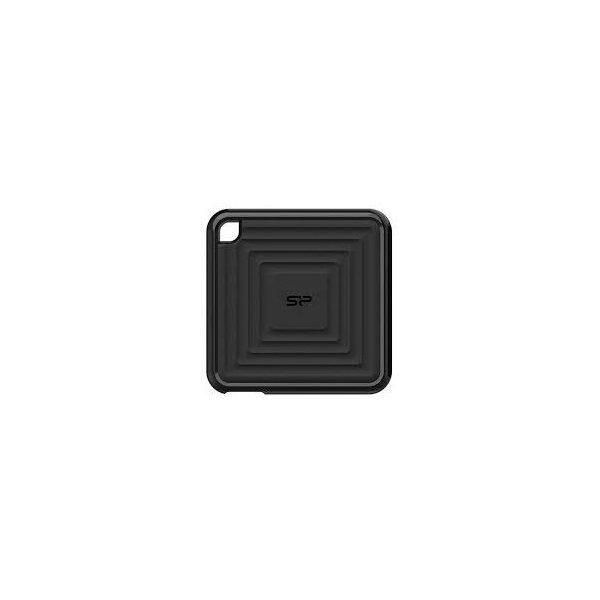 Silicon Power 512GB USB3.2 Gen2 C PC60 (SP512GBPSDPC60CK) fekete külső SSD