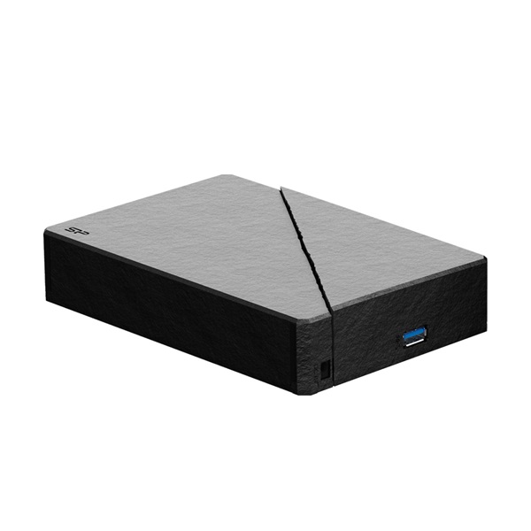 Silicon Power 8TB USB 3.2 Gen1 3,5" Stream S07 (SP080TBEHDS07C3K) fekete külső winchester