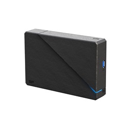 Silicon Power 6TB USB 3.2 Gen1 3,5" Stream S07 (SP060TBEHDS07C3K) fekete külső winchester