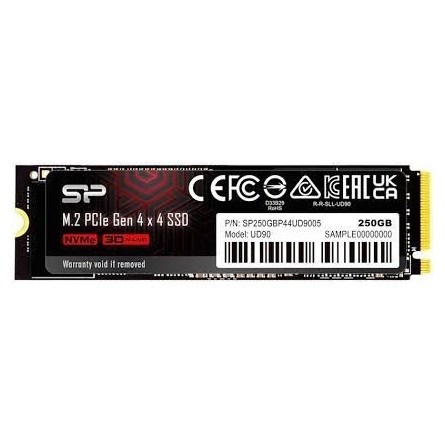 Silicon Power 250GB M.2 2280 PCIe Gen 4x4 NVMe UD90 (SP250GBP44UD9005) SSD