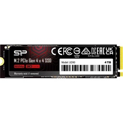 Silicon Power 4TB M.2 2280 PCIe Gen 4x4 NVMe UD90 (SP04KGBP44UD9005) SSD