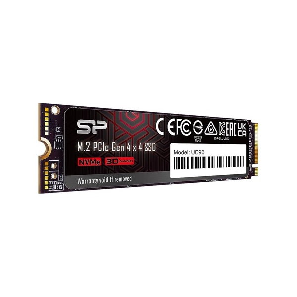 Silicon Power 4TB M.2 2280 PCIe Gen 4x4 NVMe UD90 (SP04KGBP44UD9005) SSD