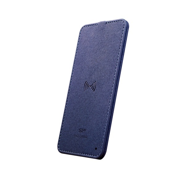 Silicon Power QI220 10W Android/7,5W iOS Type-C kék vezeték nélküli töltő