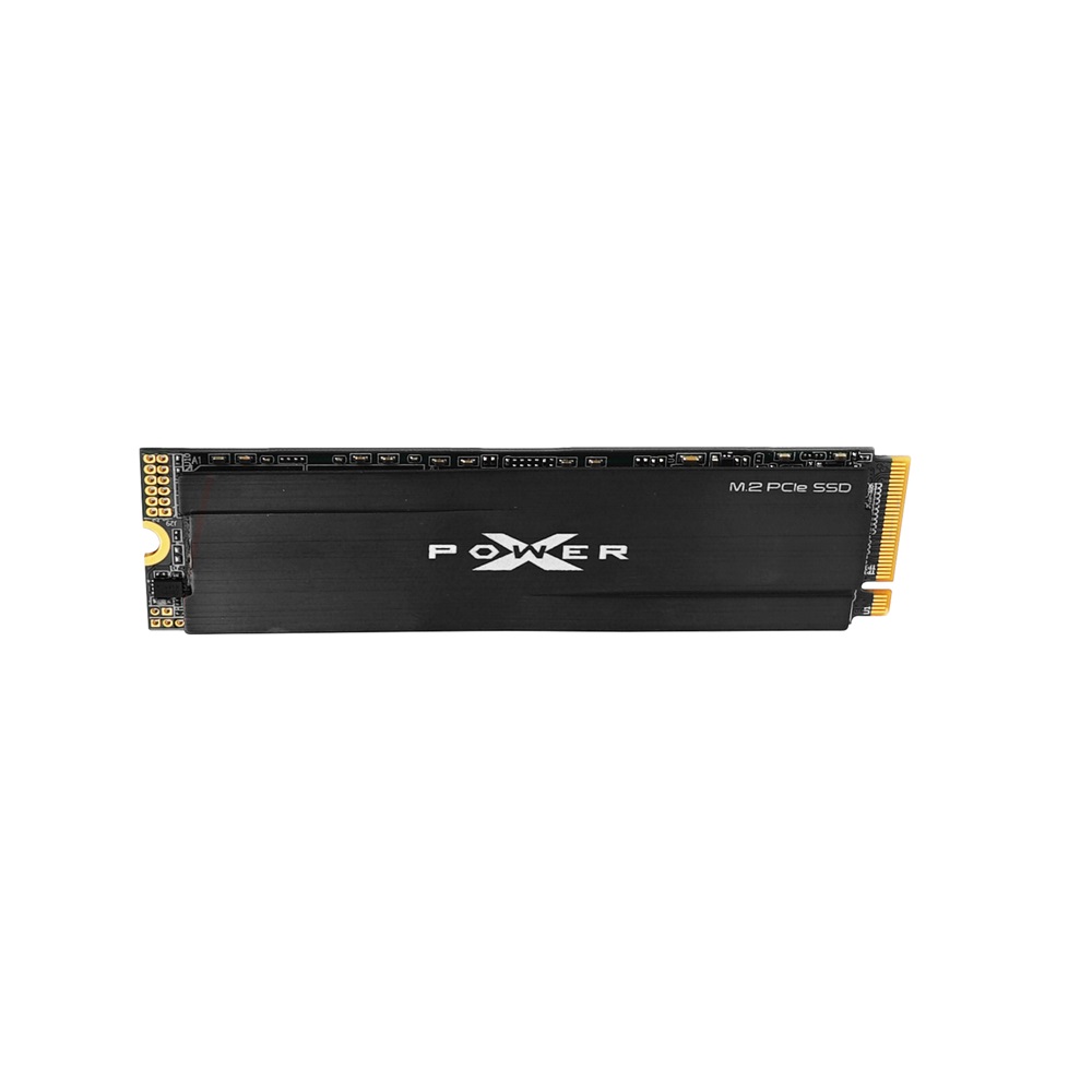 Silicon Power 2TB M.2 PCIe Gen3 2280 XD80 (SP002TBP34XD8005) szürke SSD