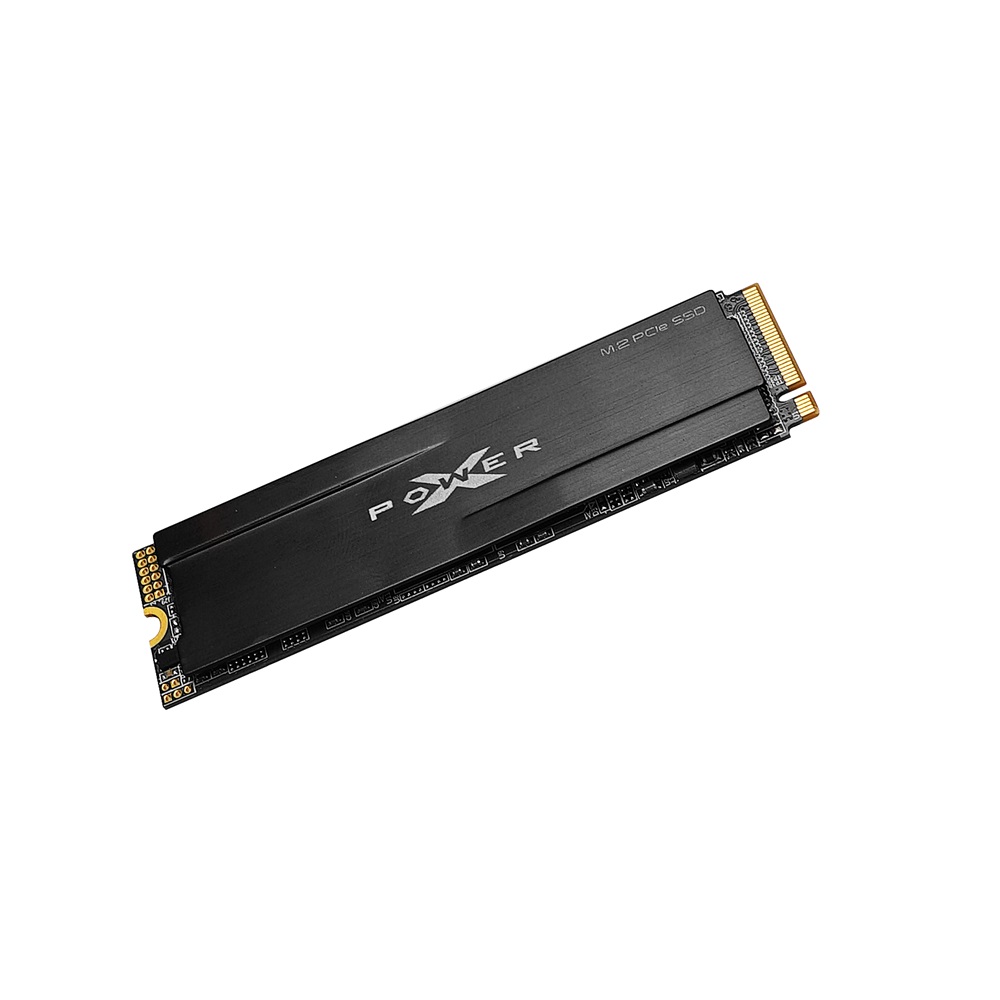 Silicon Power 2TB M.2 PCIe Gen3 2280 XD80 (SP002TBP34XD8005) szürke SSD