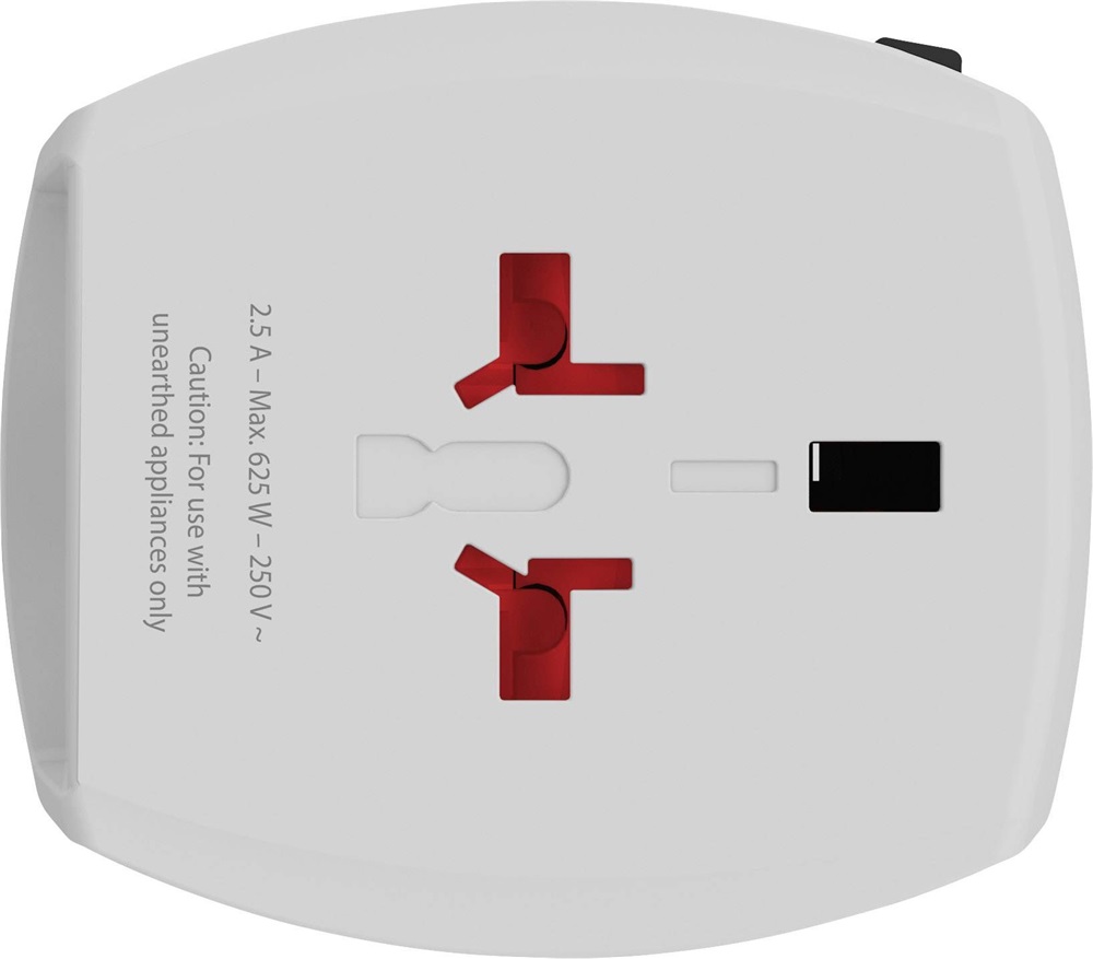 Skross MUVUSB-A-C USB/Type-C töltő bemenettel világutazó adapter