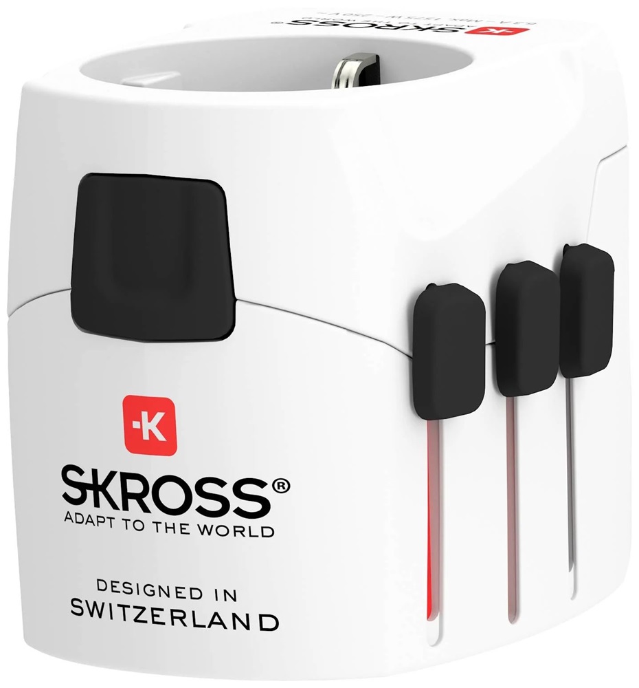 Skross PROLIGHTUSB-2A utazó adapter
