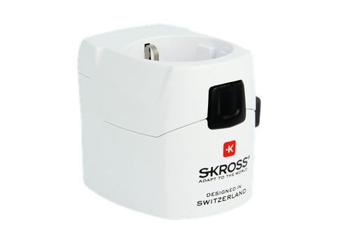 SKROSS PRO, a legbiztonságosabb hálózati csatlakozó átalakító, földelt