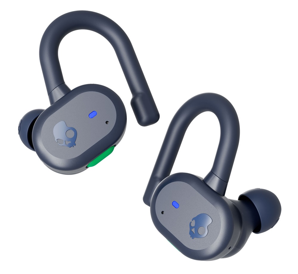 Skullcandy PUSH ACTIVE True Wireless Bluetooth kék-zöld sport fülhallgató