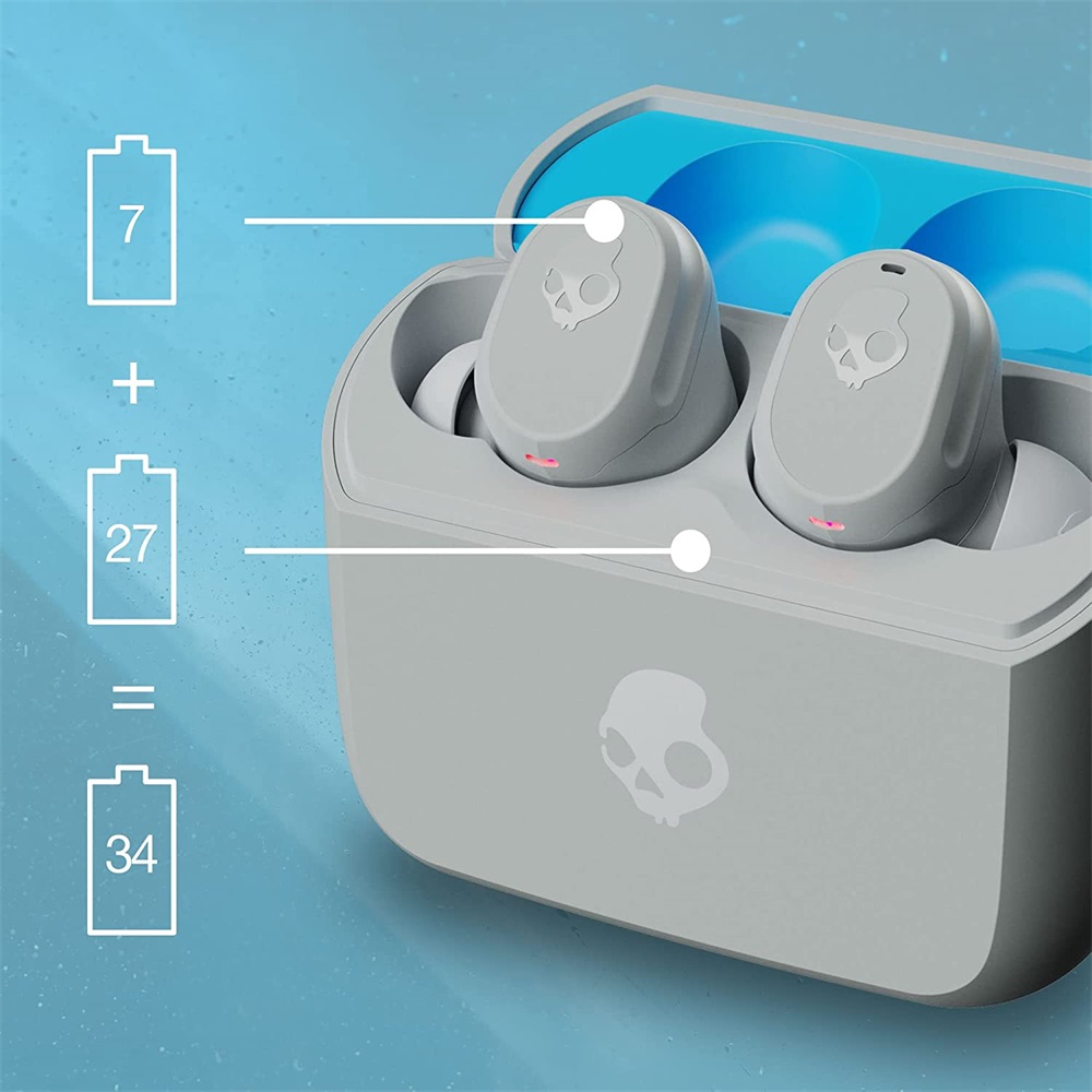 Skullcandy MOD True Wireless Bluetooth szürke fülhallgató