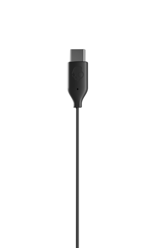 Skullcandy Jib USB-C vezetékes mikrofonos fekete fülhallgató