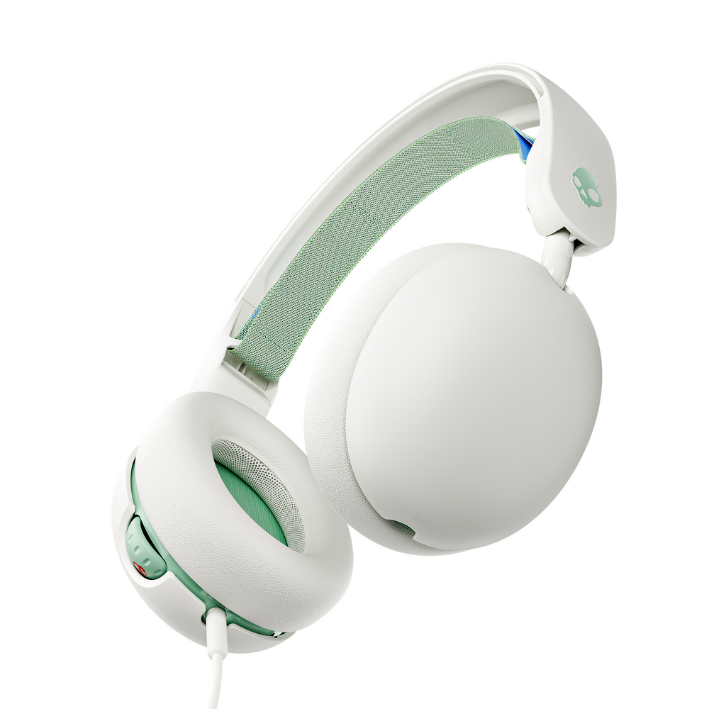 Skullcandy Grom csontfehér vezetékes mikrofonos gyerek fejhallgató