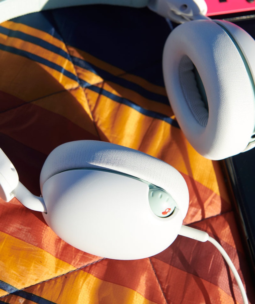 Skullcandy Grom csontfehér vezetékes mikrofonos gyerek fejhallgató