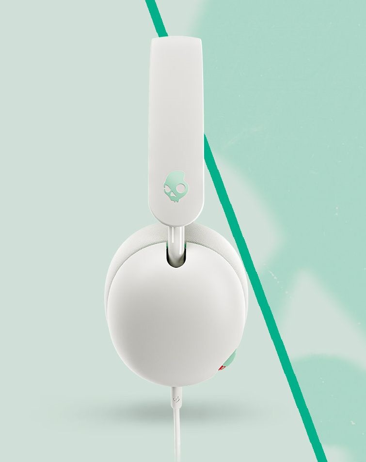 Skullcandy Grom csontfehér vezetékes mikrofonos gyerek fejhallgató