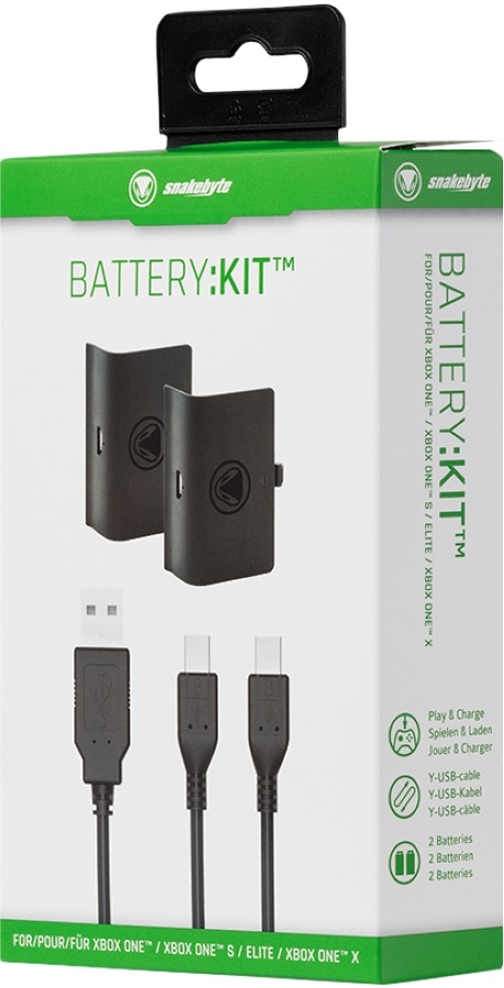 Snakebyte SB913174 Xbox One 2db fekete akkumulátor