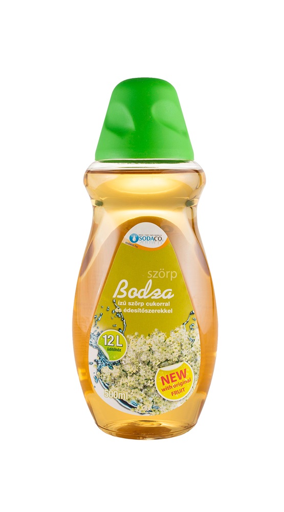 Sodaco 1:23 500ml bodzaszörp