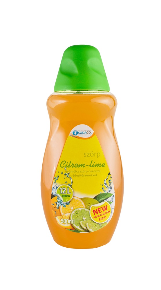 Sodaco 1:23 500ml citrom-limette gyümölcs szörp