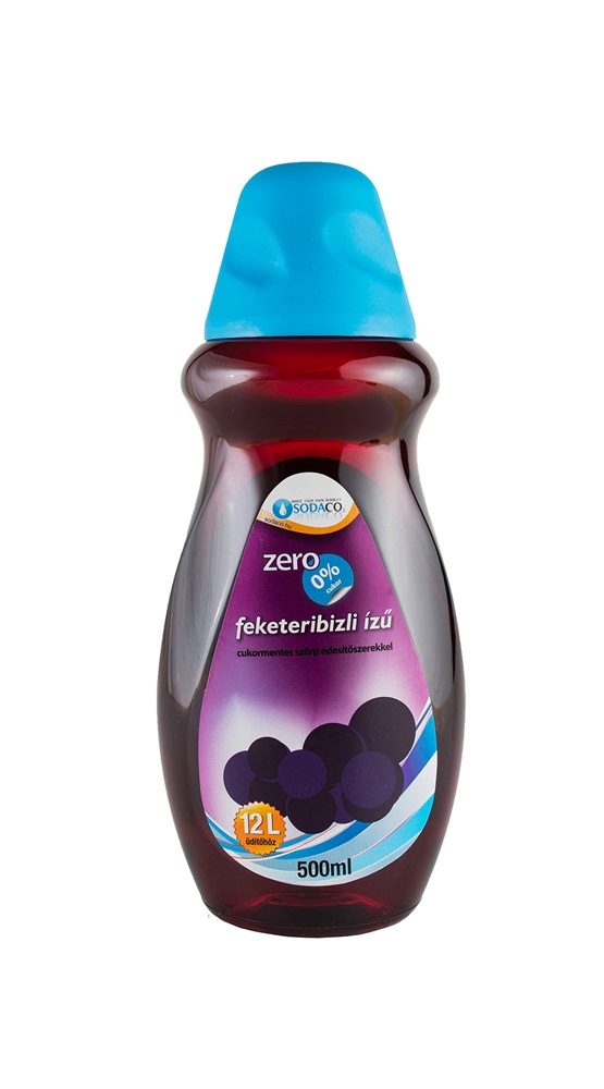 Sodaco 500ml feketeribizli ízű diabetikus szörp