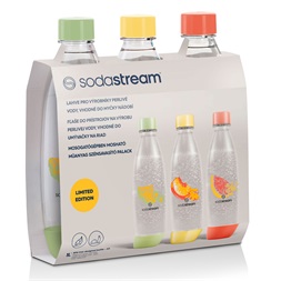 Sodastream BO Fuse trio 3 x 1L Fruits szénsavas víz készítőkhöz palack