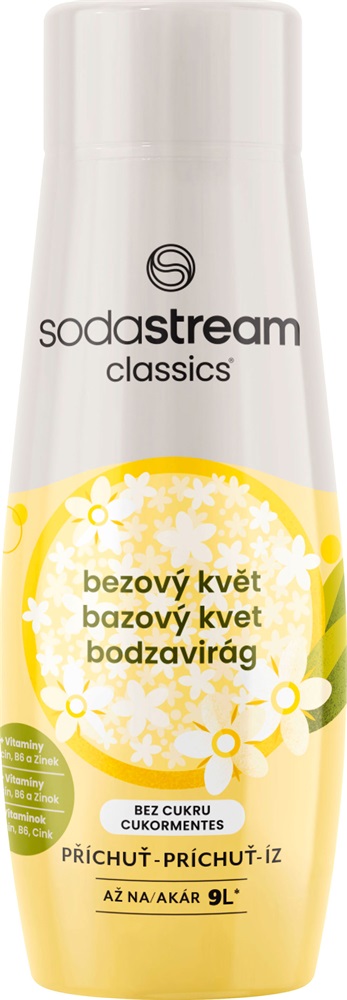 Sodastream SY bodza zero 440ml DRS egyutas visszaváltási díjas szörp