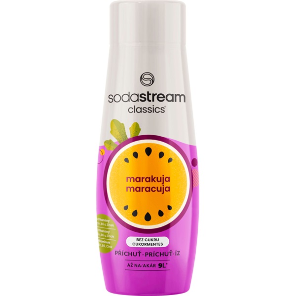 Sodastream SY maracuja zero 440ml DRS egyutas visszaváltási díjas szörp