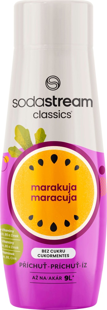 Sodastream SY maracuja zero 440ml DRS egyutas visszaváltási díjas szörp