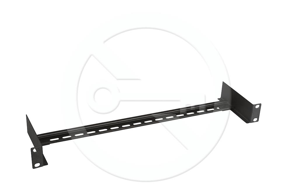 Solarix RAIL-1U-DIN 19" 1U fekete DIN sín panel