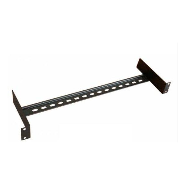 Solarix RAIL-1U-DIN 19" 1U fekete DIN sín panel