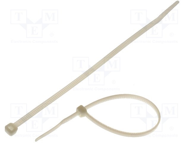 Somogyi 200x3,5mm fehér kábelkötegelő 50 db
