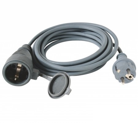 Somogyi NV 7-30/GY 30 méter 3x1,5mm IP44 szürke gumikábeles hosszabbító