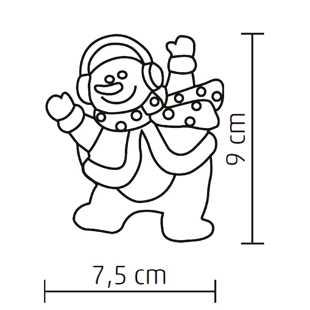 Somogyi KID 322 LED-es ablakdísz
