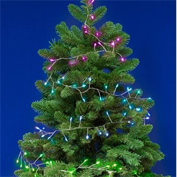 Somogyi LEDS120V-C iSparkle 120 LED/SMART/RGB/IP44 micro LED-es cluster karácsonyi fényfüzér